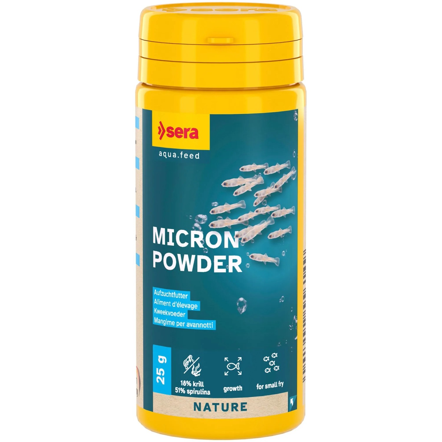 Sera Aufzuchtfutter Micron Nature 50 ml (25 g)