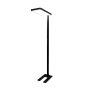 Schwarze LUXULA LED Stehlampe für Büro/Homeoffice, dimmbar, neutralweißes Licht.