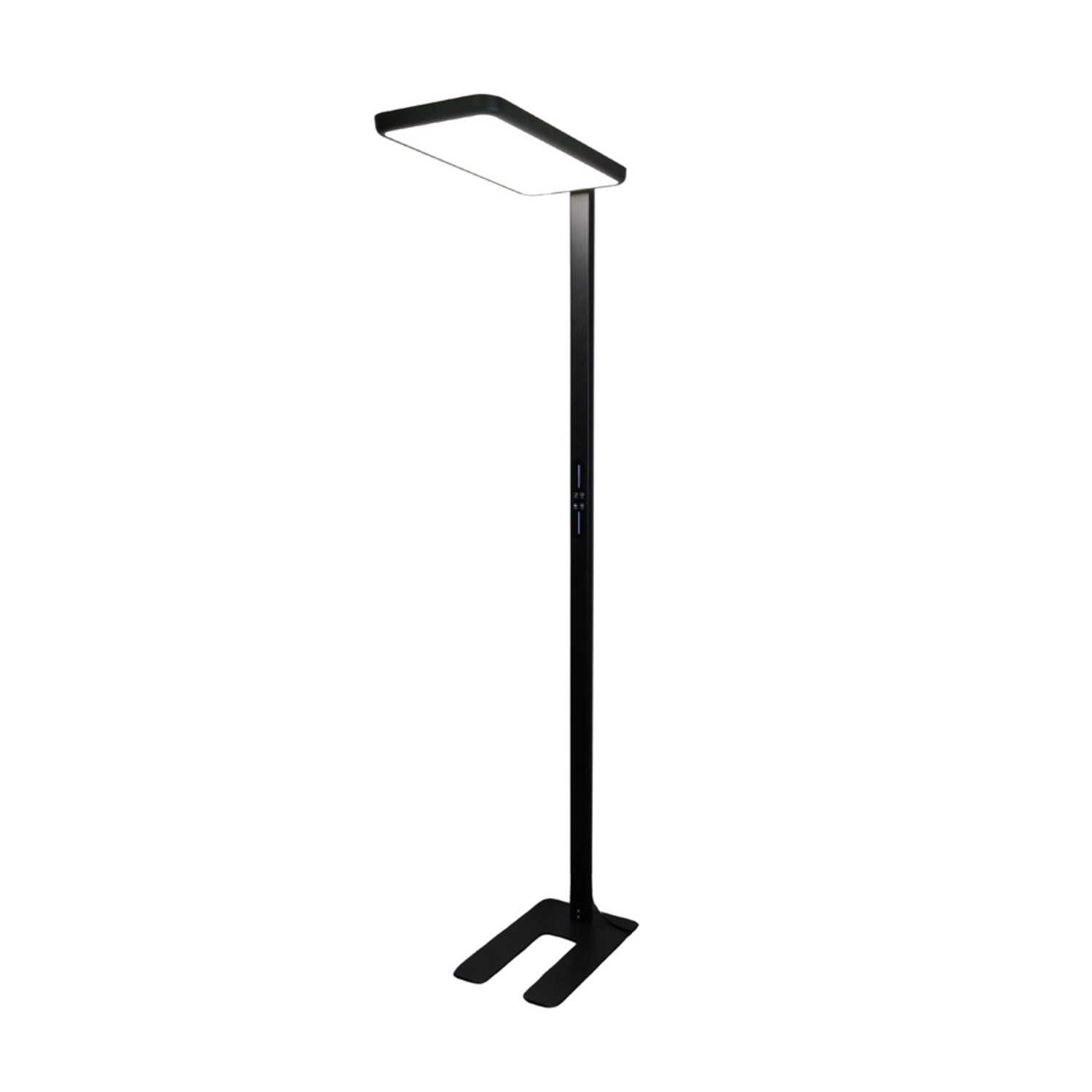 LUXULA LED Stehlampe Up/Down Bürolampe Schwarz 100W 7000LM 4000K Neutralwei günstig online kaufen
