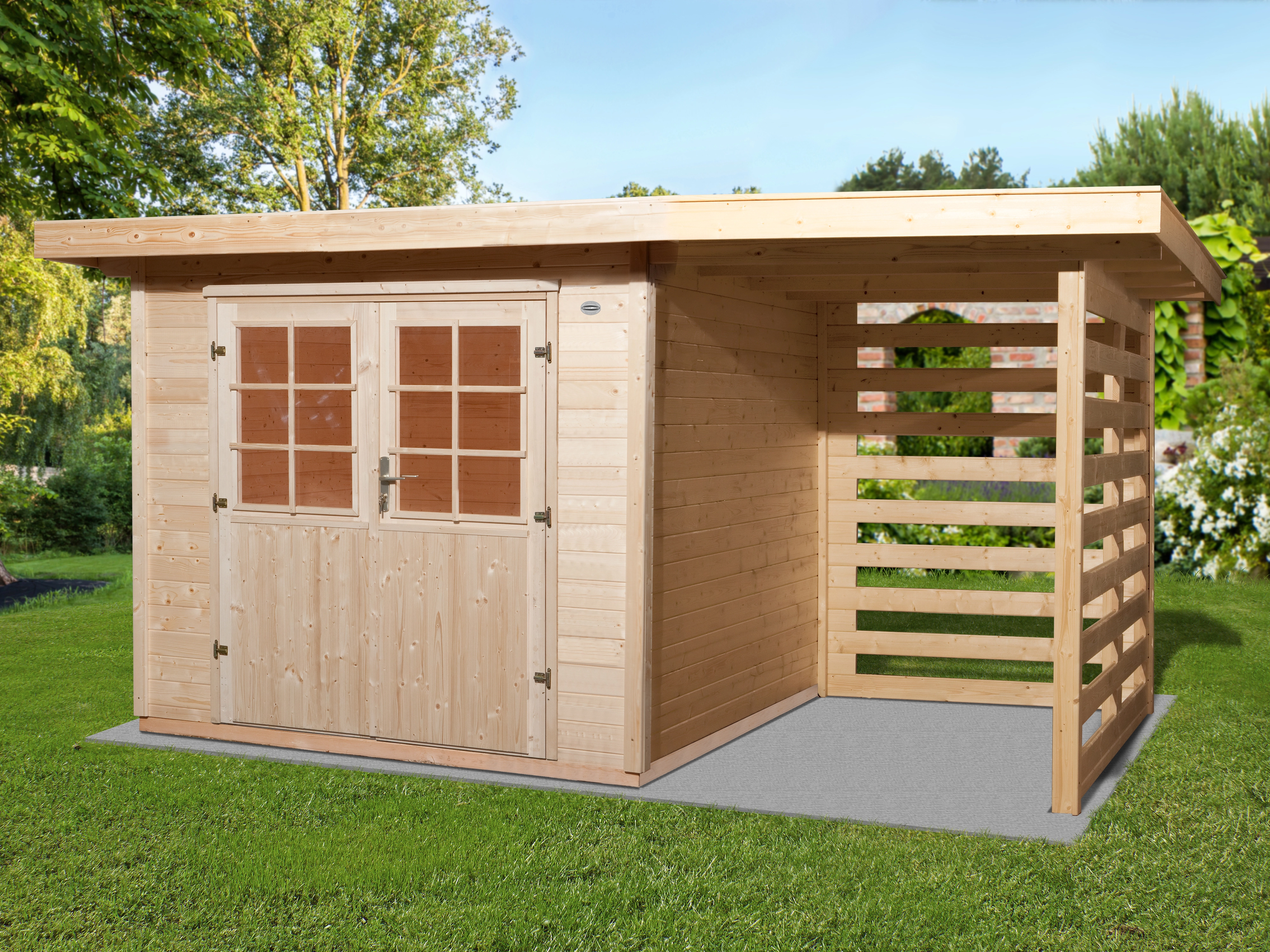 OBI Outdoor Living Holz-Gartenhaus La Natur Spezia bei OBI