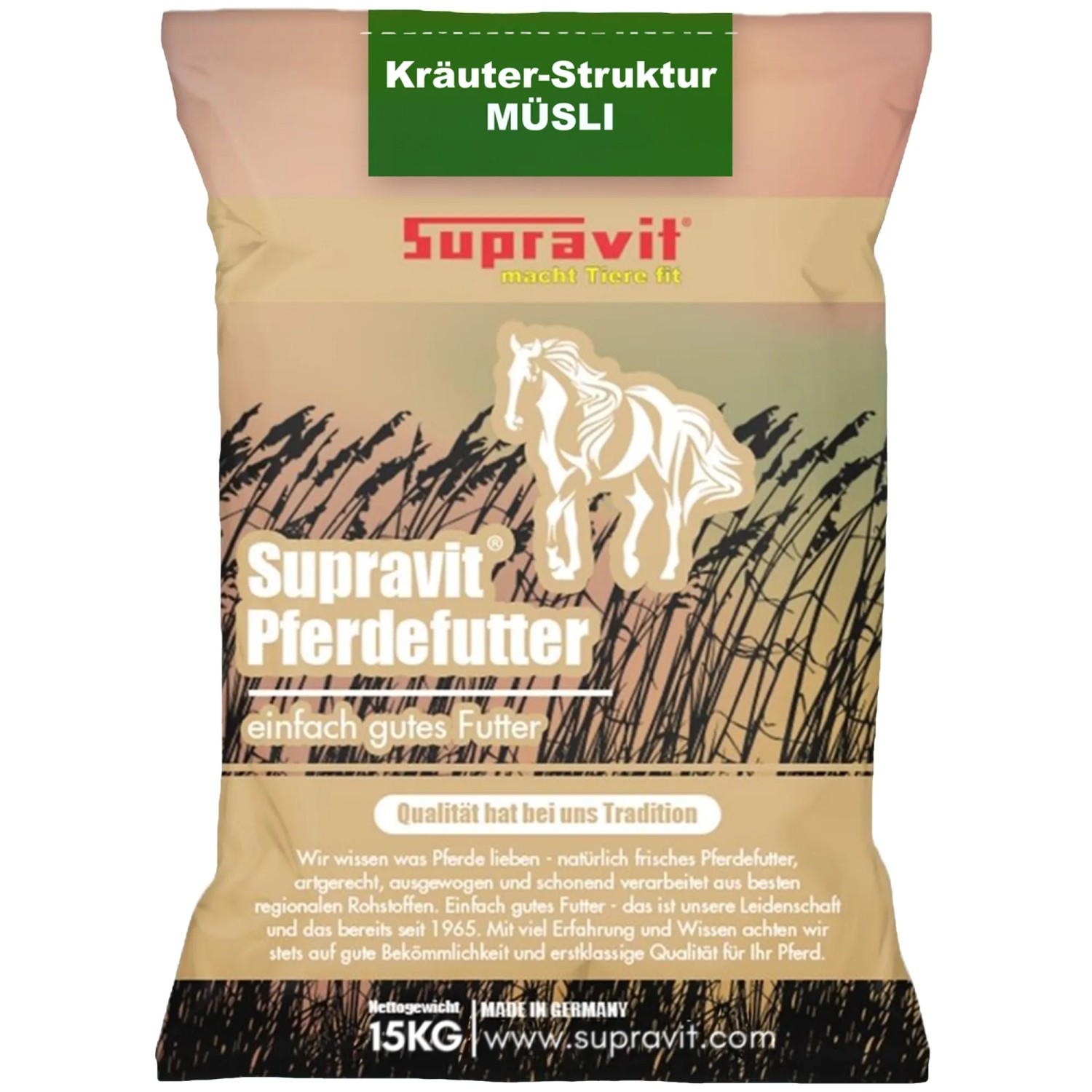 Supravit Pferdefuttermüsli Mash