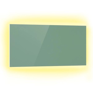 Klarstein Mojave 1000 Smart 2-in-1 Heizgerät Infrarot Konvektor 120x60 cm 1000 W RGB-Licht Blattgrün