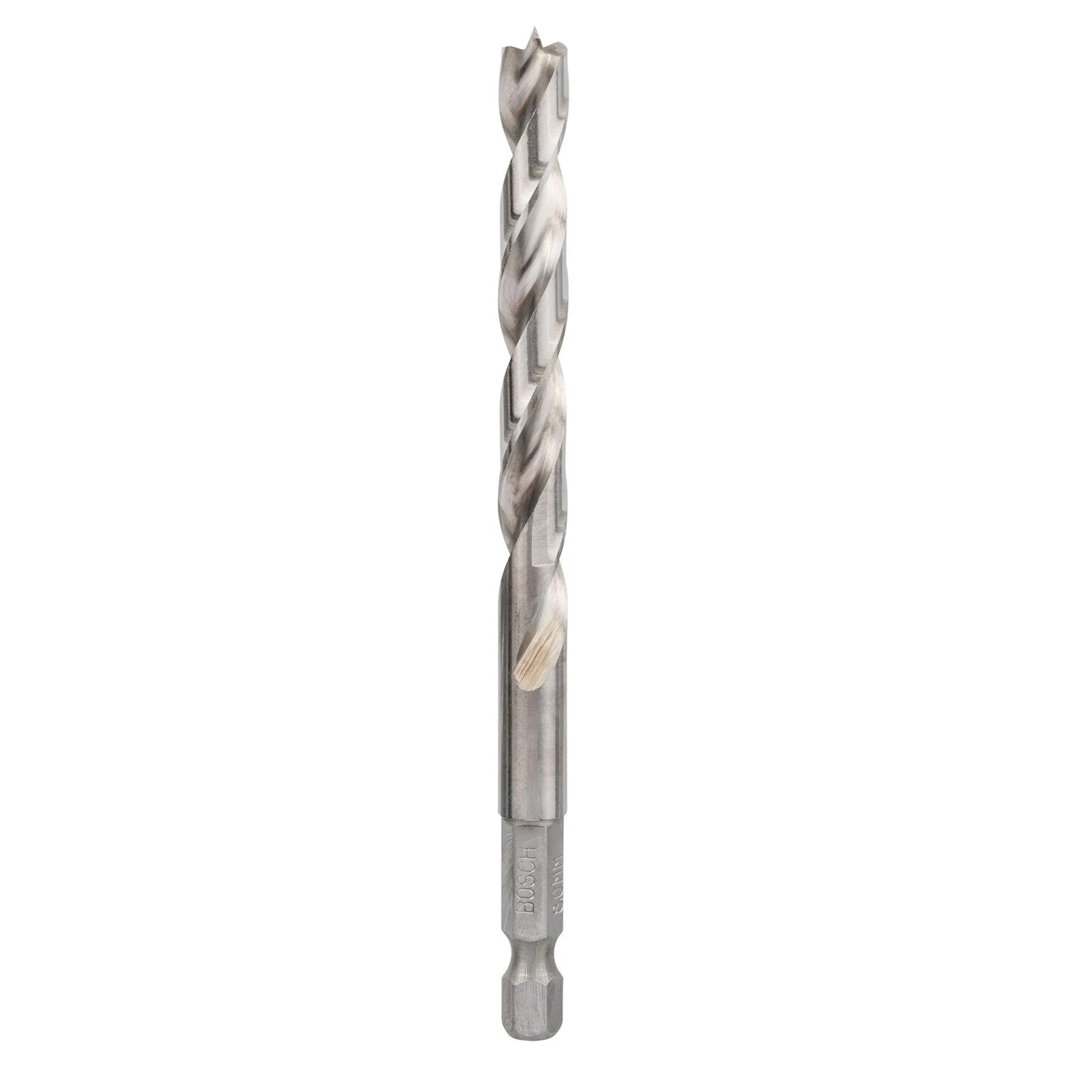 Bosch Holzspiralbohrer Pro Wood HSS Ø 10 mm x 87 mm x 133 mm Silber