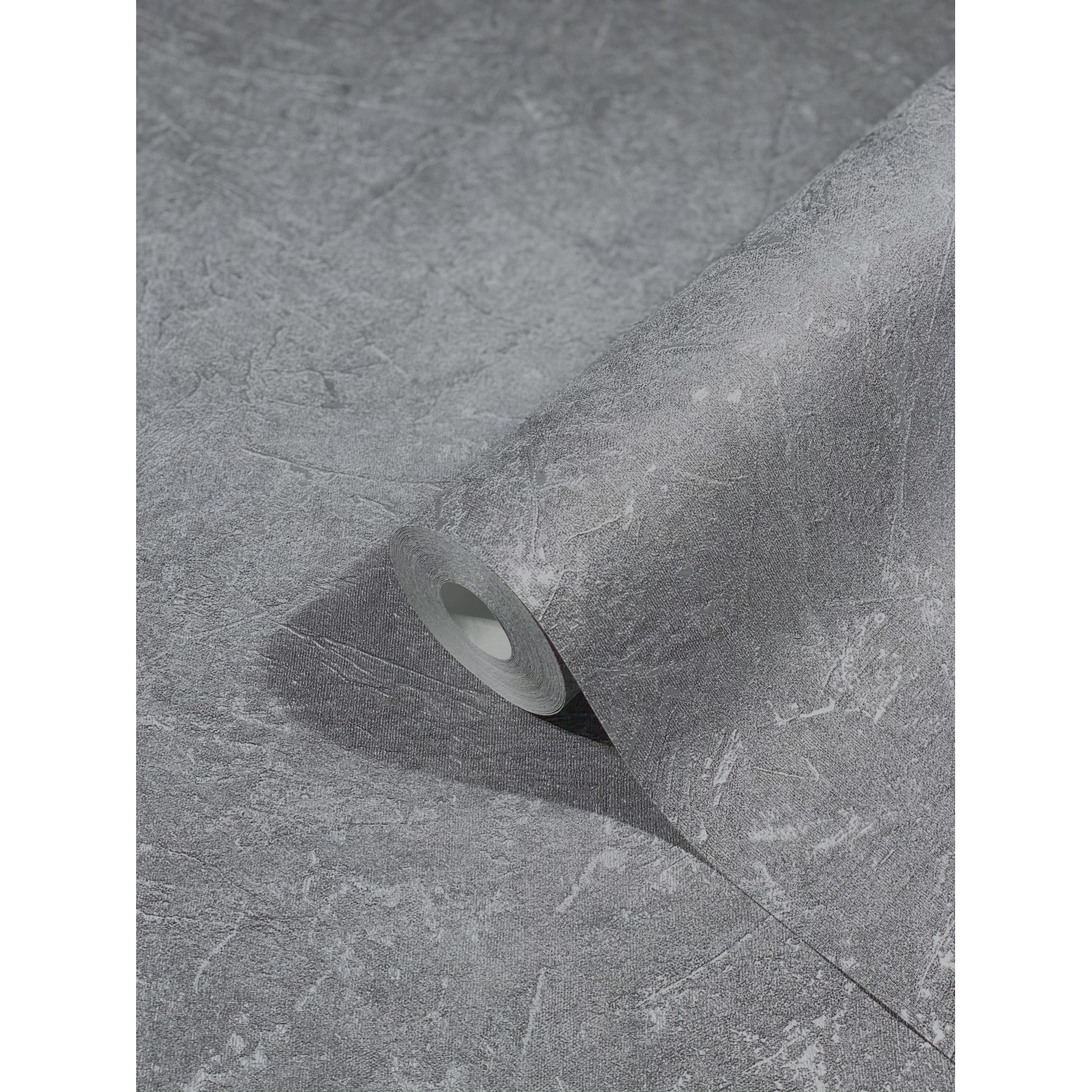 Marburg Vliestapete Vintage Deluxe Betonoptik Grau-Silber, Rolle
