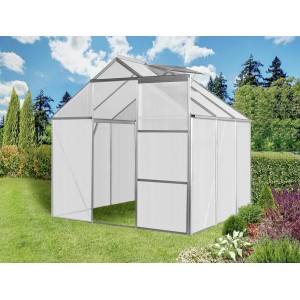Floraworld Gewächshaus Grow I mit Dachfenster 190 cm x 190 cm x 193 cm