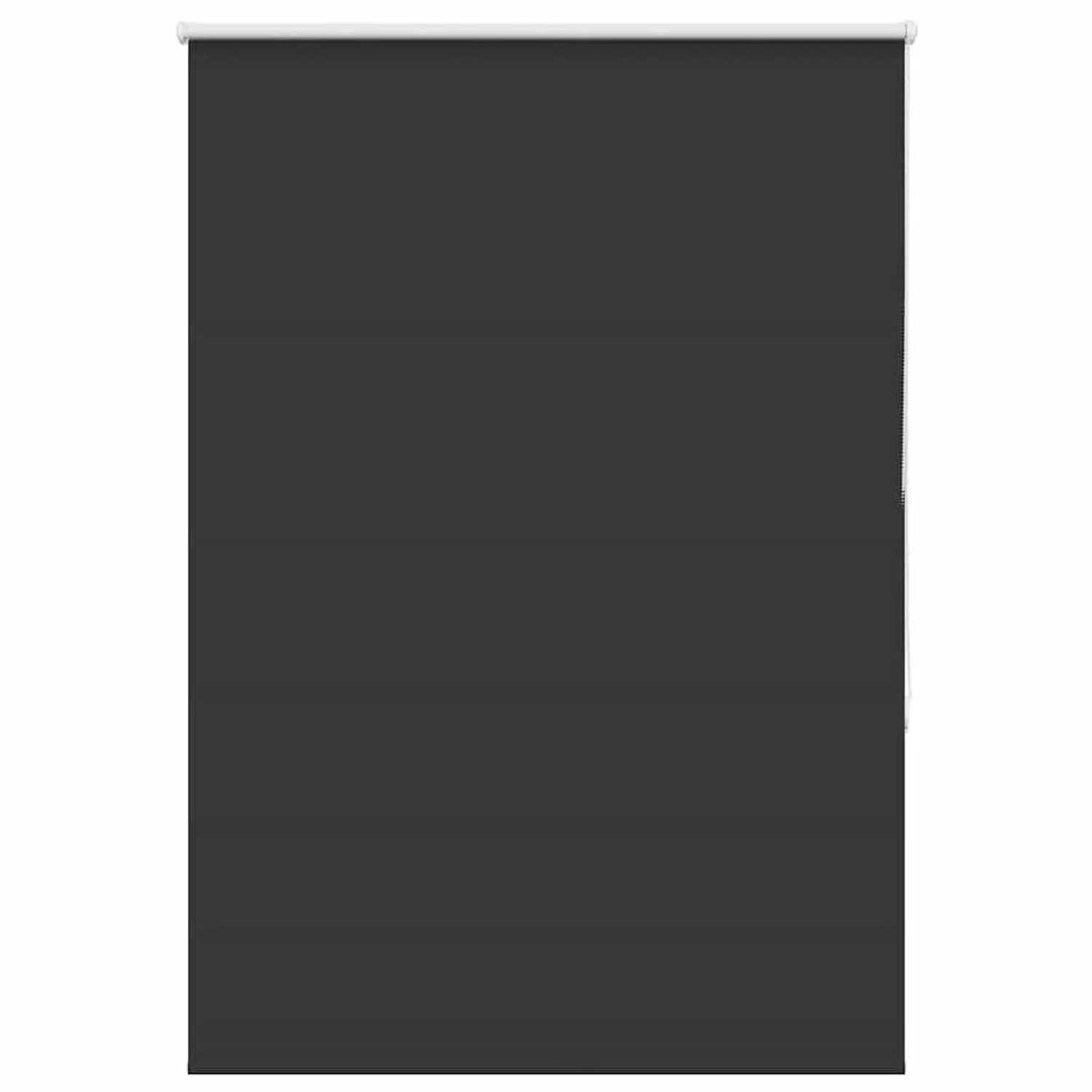 vidaXL Verdunkelungsrollo Schwarz 115x130 cm Stoffbreite 110,7 cm 4010845 günstig online kaufen