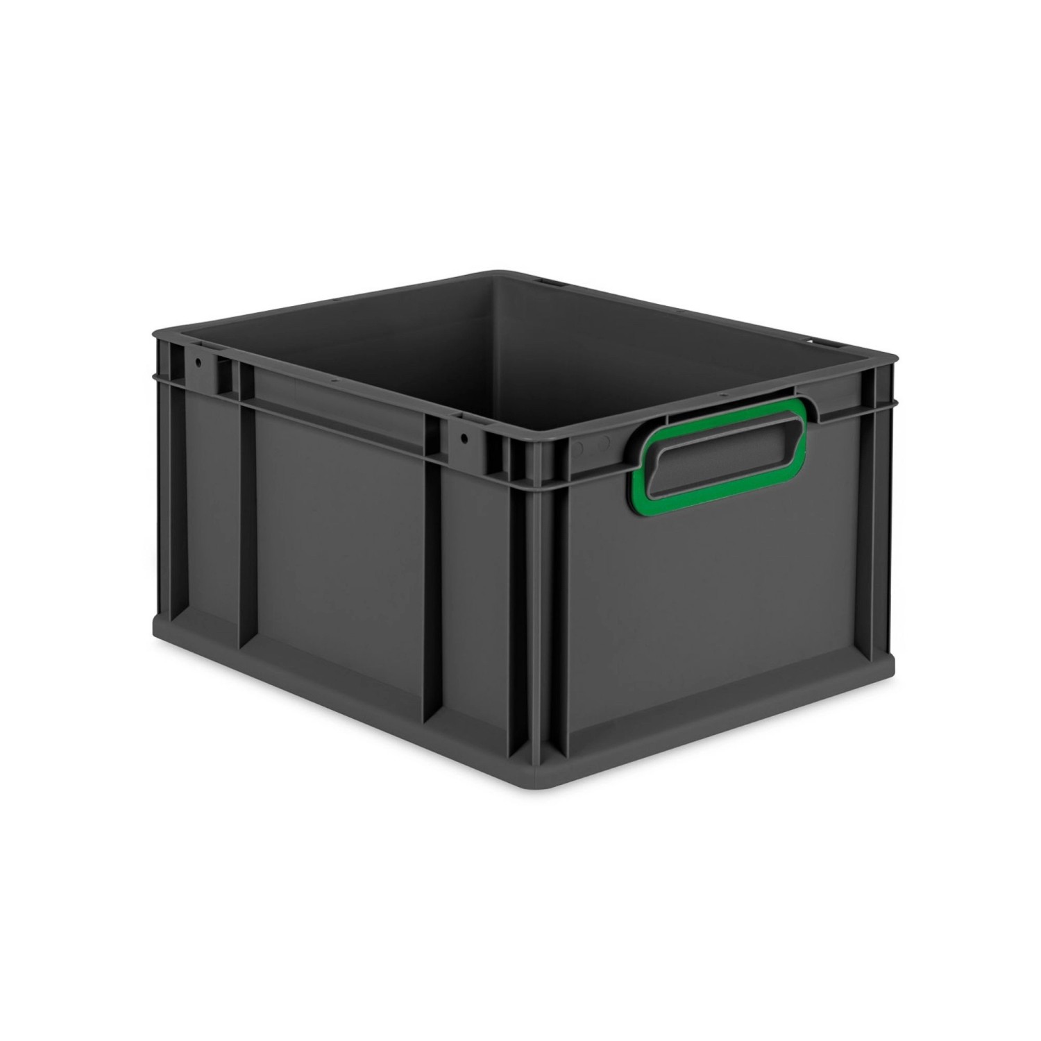 PROREGAL Eurobox Nextgen Color HxBxT 22x30x40cm 20 Liter Griffe Grün Geschl günstig online kaufen