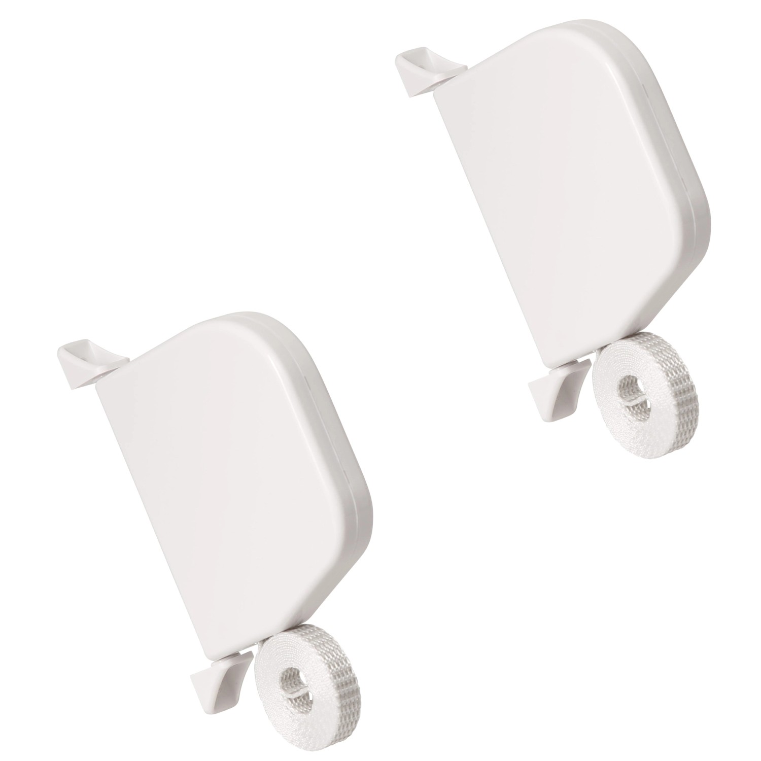 Rollwin 2x Rolladen Gurtwickler Aufputz 155mm Lochabstand Weiß Mini Rolllad günstig online kaufen