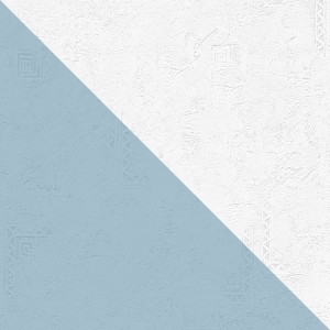 Grafische, matte Vliestapete PROFHOME 321411-GU in Weiß, überstreichbar.