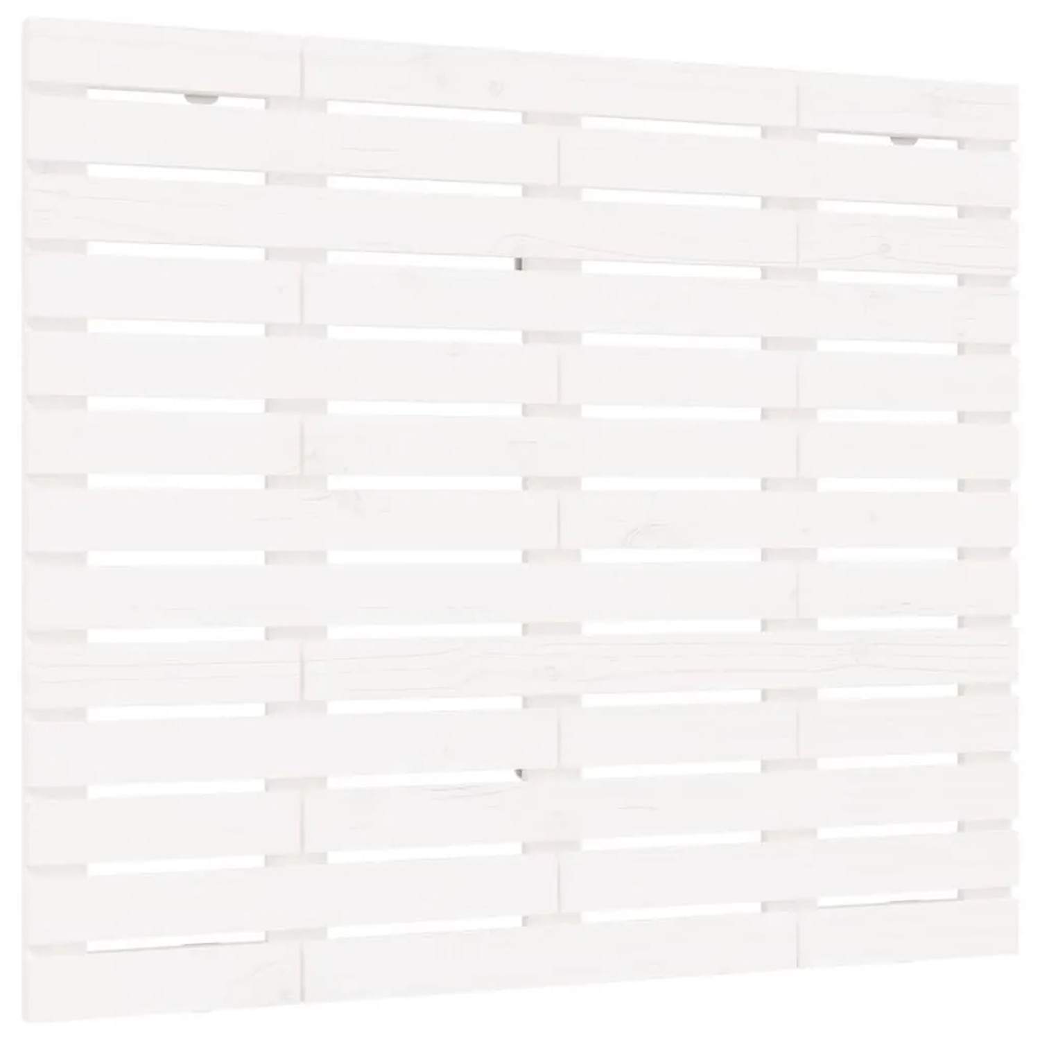 vidaXL Wand-Kopfteil Weiß 96x3x91,5 cm Massivholz Kiefer 824674