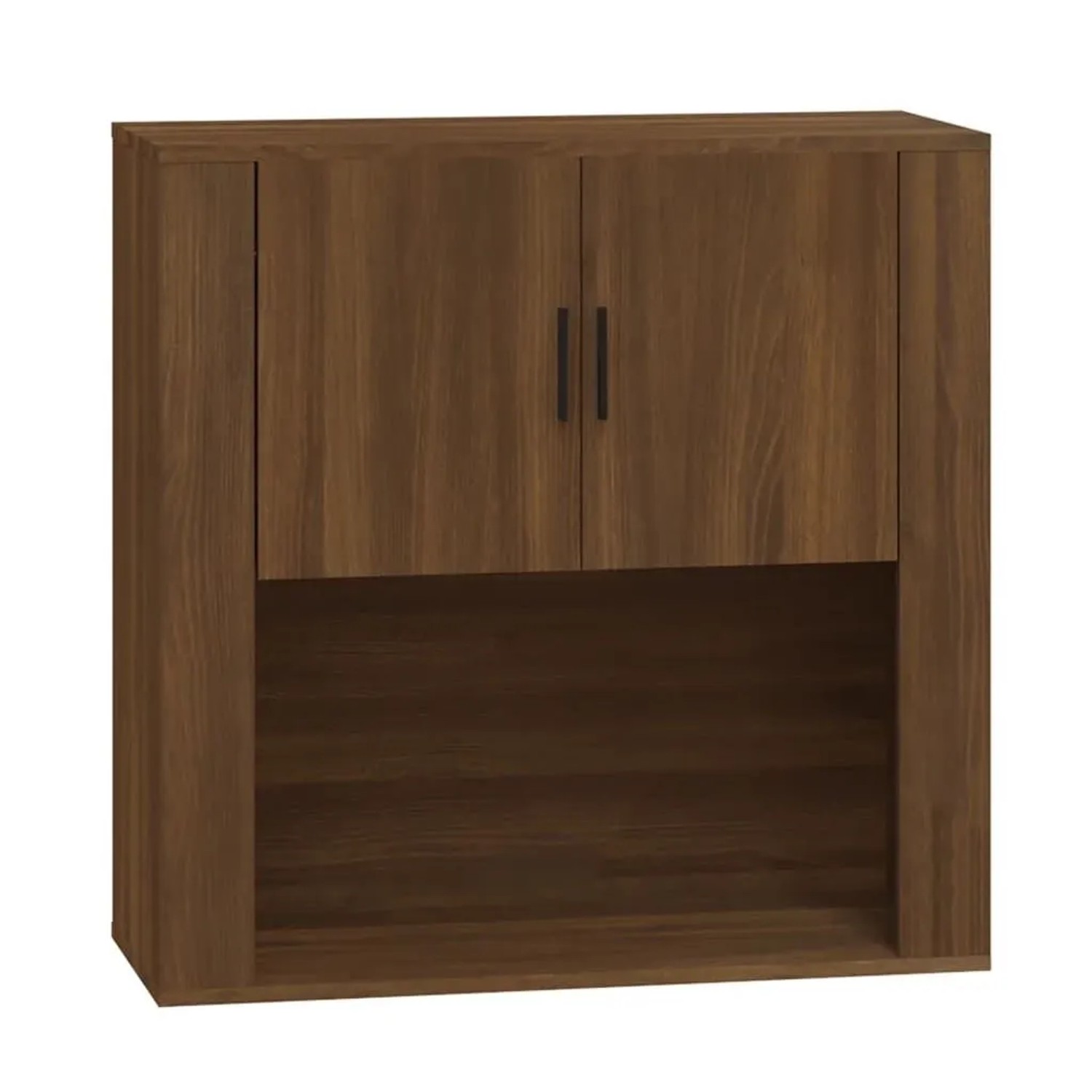 vidaXL Wandschrank Braun Eichen-Optik 80x33x80 cm Holzwerkstoff 816591