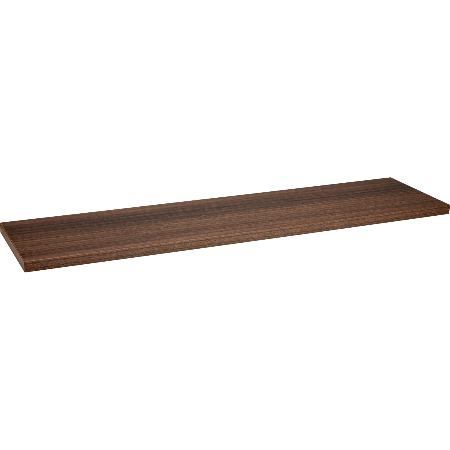 MDF-Wandregal Oldham 1,8 cm x 80 cm x 20 cm Eichenfarben Dunkel günstig online kaufen