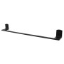 Spirella Taku Handtuchstange, 60 cm, schwarz matt, aus Edelstahl.