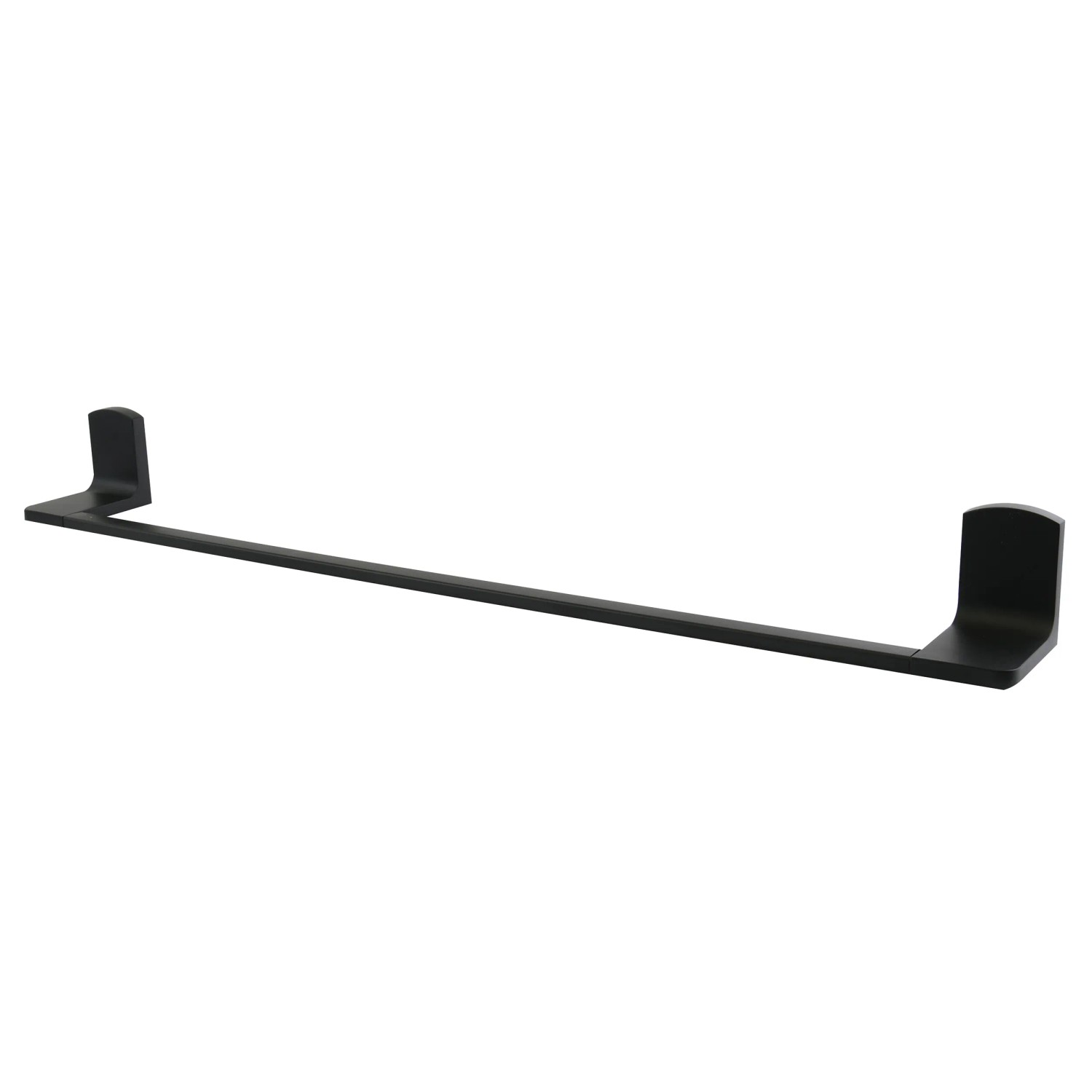 Spirella Taku Handtuchstange, 60 cm, schwarz matt, aus Edelstahl.