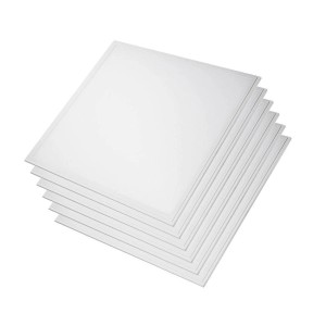 6er Pack LUXULA LED Panel Rasterleuchten, 36W, neutralweiß, für Deckenmontage.
