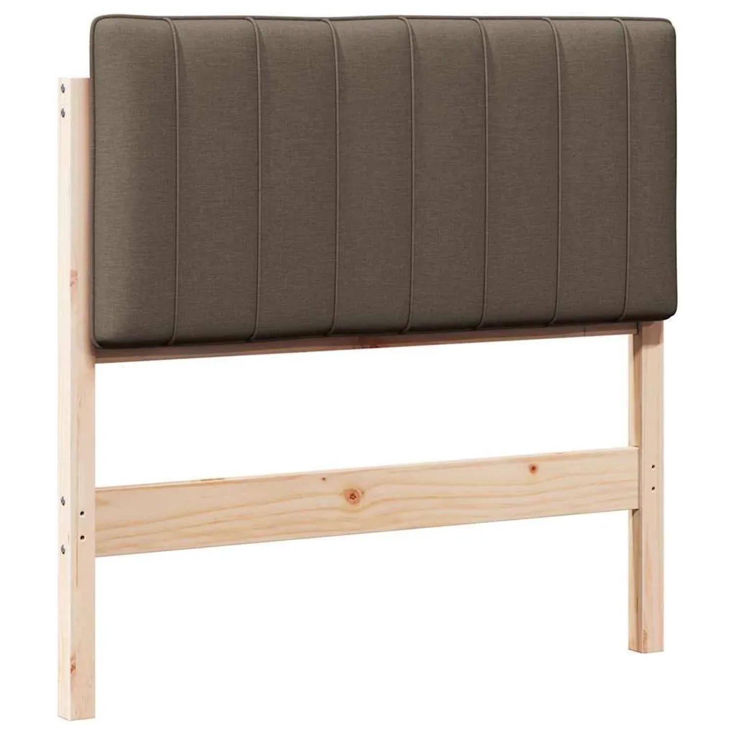 vidaXL Gepolstertes Kopfteil mit Kopfteil Braun und Taupe 90 cm 880201