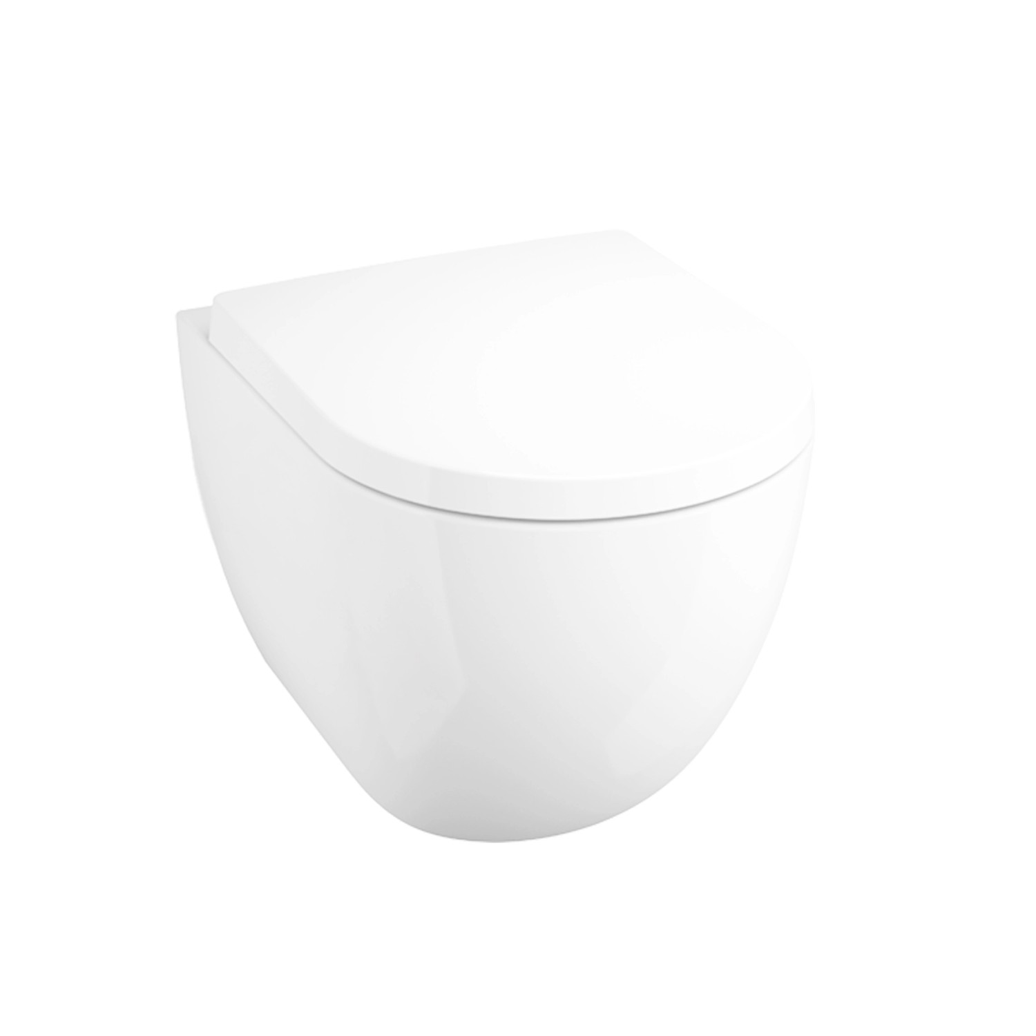 Calmwaters Wand-WC PureView Spülrandlos Aqua TurboStream Technologie Set WC günstig online kaufen