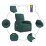 vidaXL Massagesessel Elektrisch Dunkelgrün Stoff 3204818_8