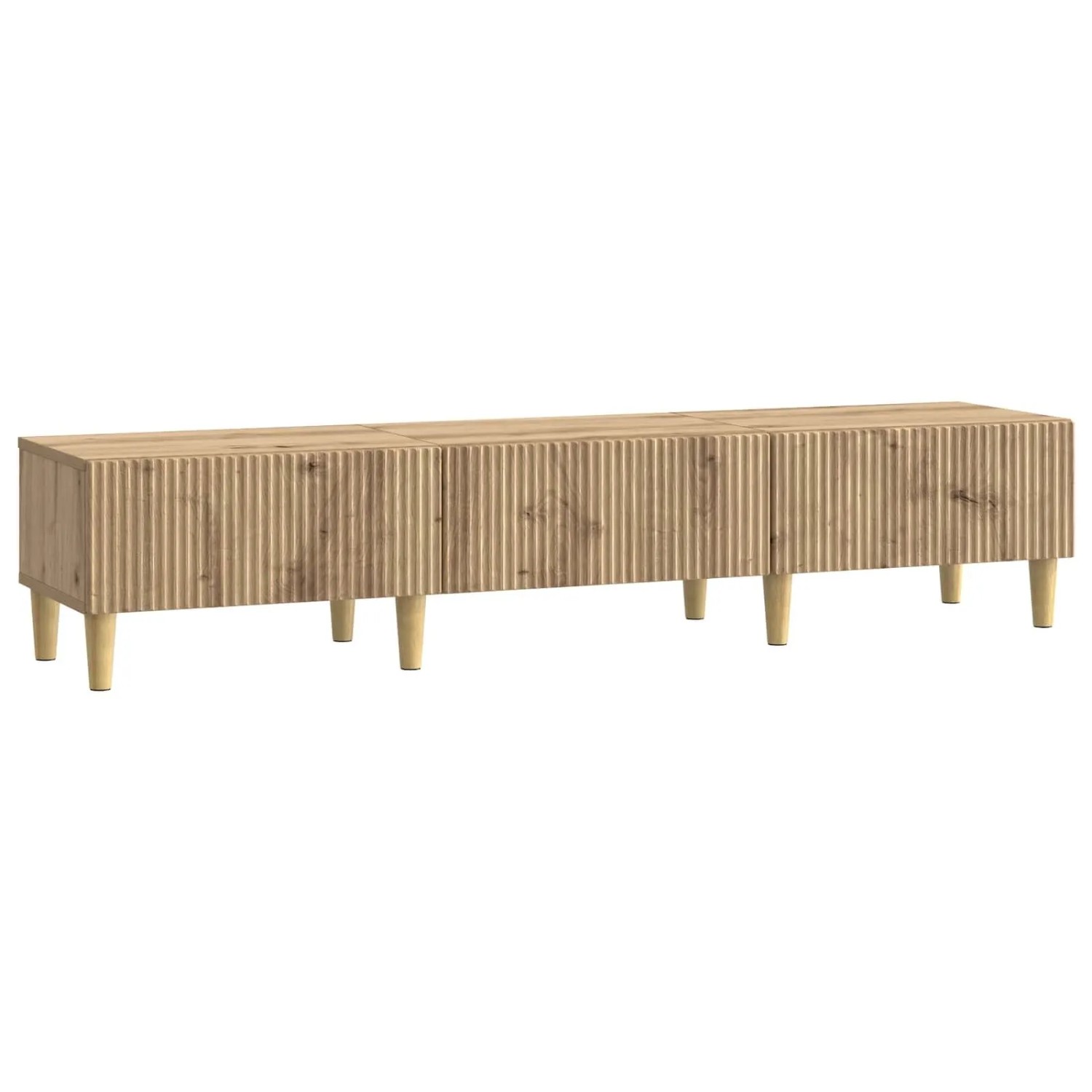vidaXL TV-Schränk Artisan-Eiche 147 x 34,5 x 30 cm Holzwerkstoff 894714