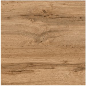 Detailaufnahme der Wotaneiche-Oberfläche des Held Möbel Spiegelschranks Rom 70 cm.
