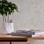 A.S. Création Vliestapete mit Blumenmuster in Beige und Weiß für ein stilvolles Zuhause.