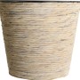 Waschweißer Hyazinthe Pflanztopf, Ø 30 cm, handgefertigt, mit wasserdichtem Innentopf.