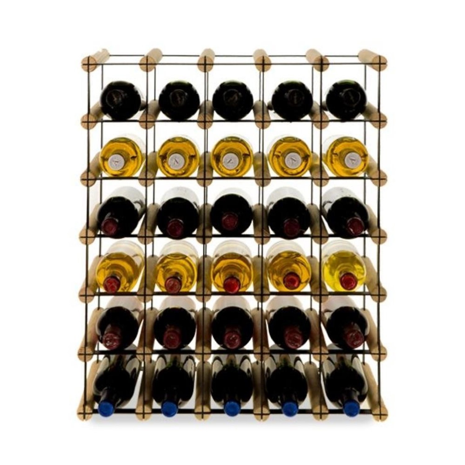 PROREGAL Modulares Weinregal Vinotega Mod Metal HxBxT 62,5 x 52,5 x 24,5 cm günstig online kaufen