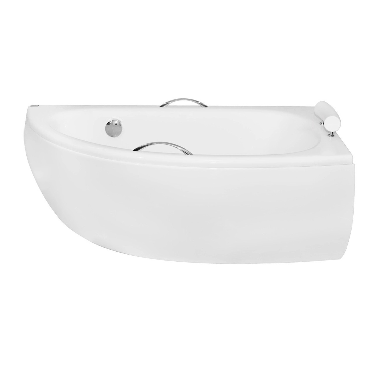 Bad Land Badewanne Eckwanne MILENA PREMIUM 150x70 Rechts Mit AcrylSchürze A günstig online kaufen