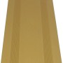Messingfarbenes Übergangsprofil mit Clip-System, 46x15 mm, 1000 mm lang, für Laminat und Parkett.