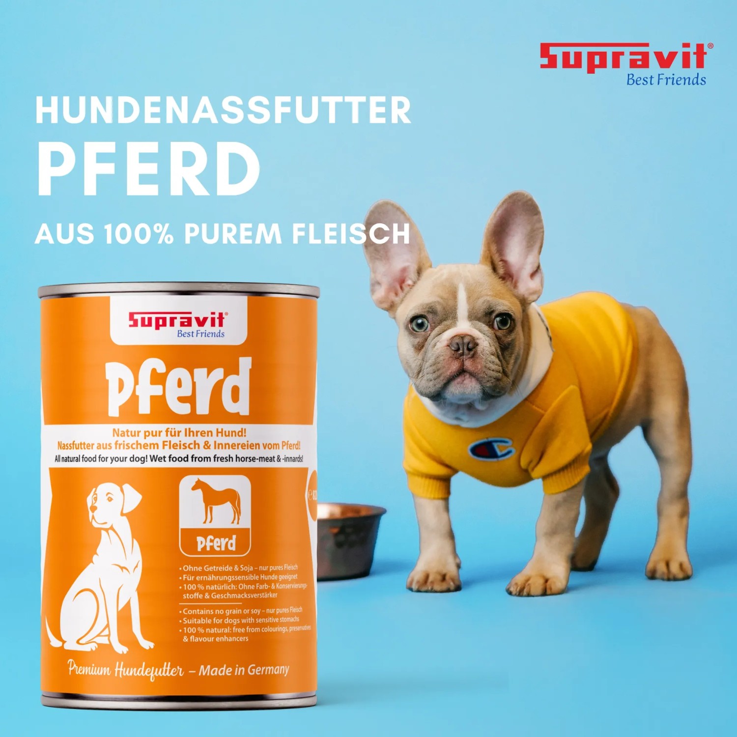 Supravit Hundenassfutter mit Pferdefleisch_2