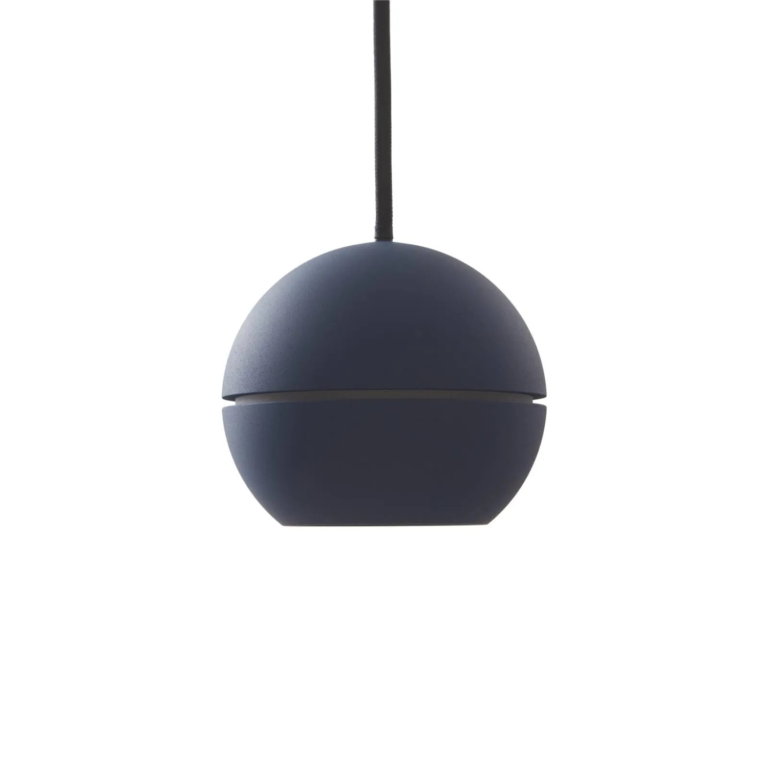 Moderne, blaue LED-Pendelleuchte Plarion von Lucande aus Aluminium für Wohnräume.