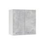 Vicco Hängeschrank R-Line Hängender Küchenschrank Beton Weiß 60 cm