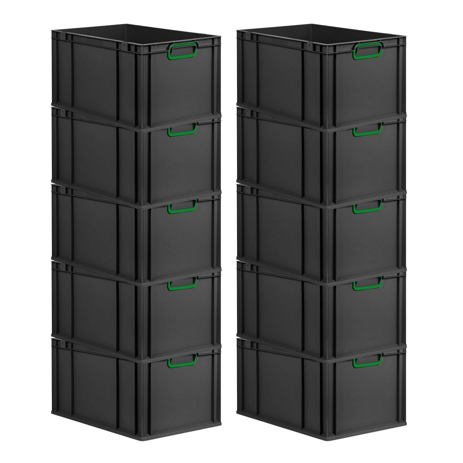PROREGAL SparSet 10x Eurobox Nextgen Color HxBxT 32x40x60cm 65 Liter Griffe günstig online kaufen