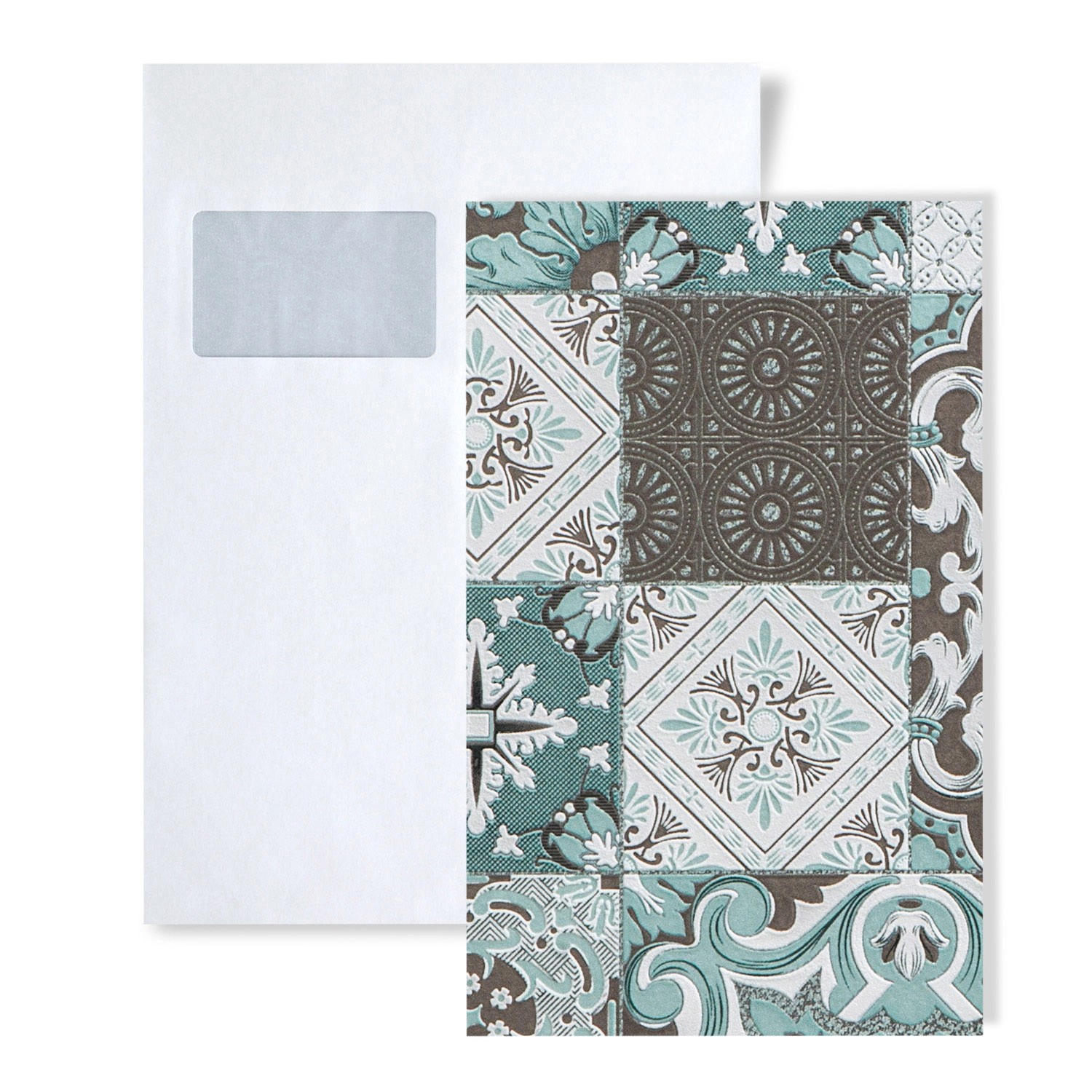 EDEM 1 MUSTERSTÜCK BRAVO S-87001BR15 DIN A4 MUSTER der Collage Tapete günstig online kaufen