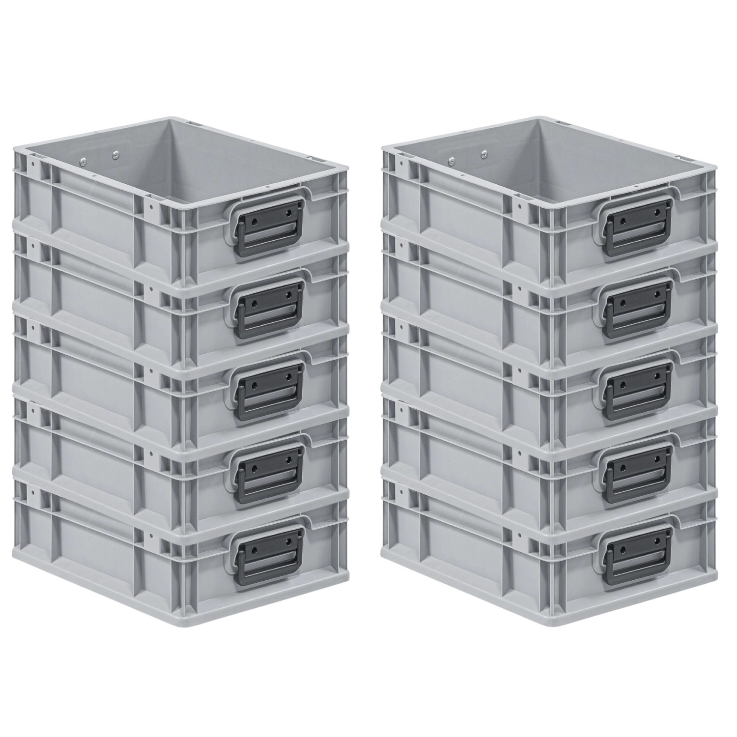 PROREGAL Spar Set 10x Eurobox Nextgen Portable Duo HxBxT 12 x 30 x 40 cm 11 günstig online kaufen