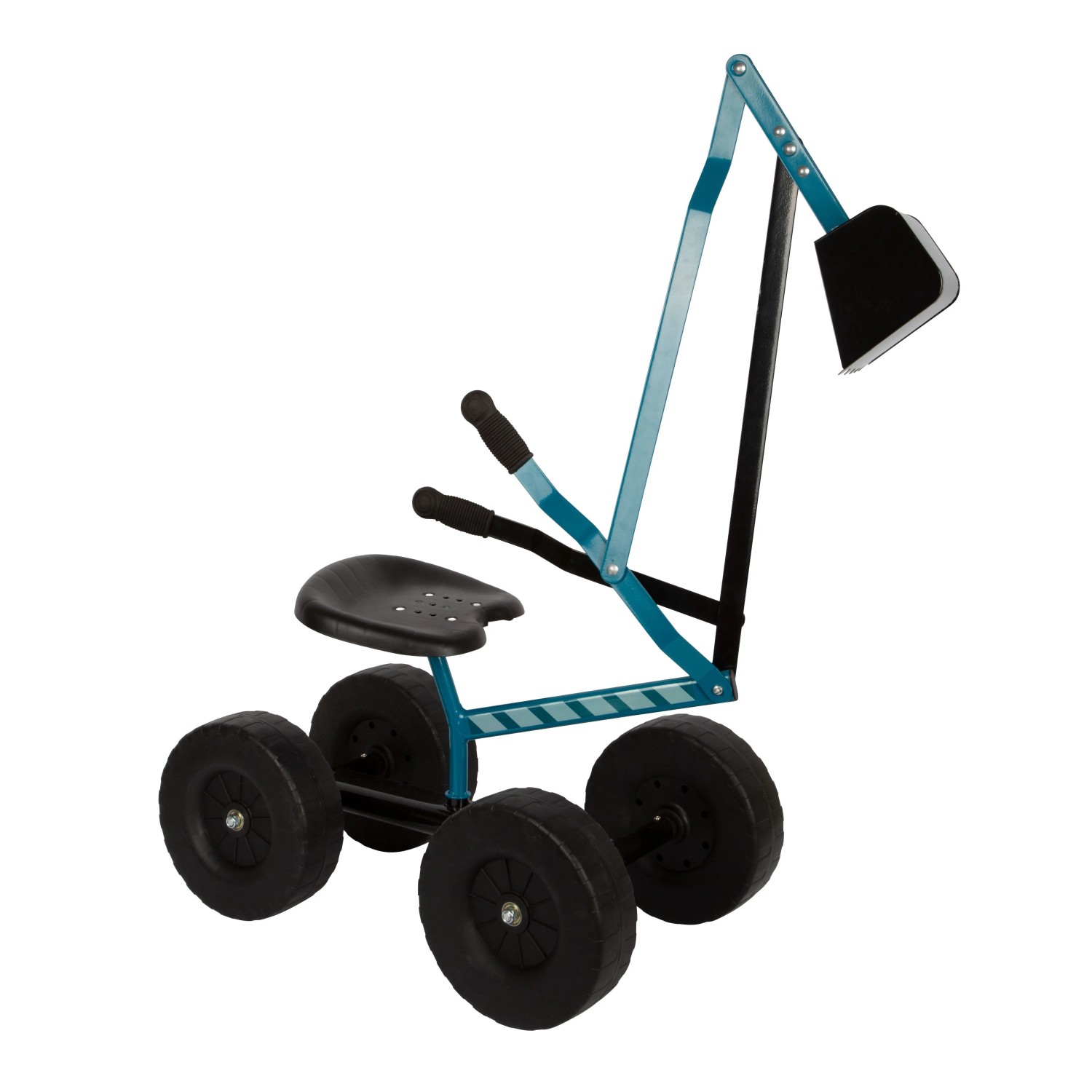 small foot Bagger mit Rädern blau