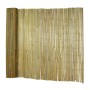 KARAT Bambus Sichtschutzzaun Brasil, 100x300 cm, gerollt und ausgebreitet. Dekorativer Sichtschutz für Balkon und Garten.