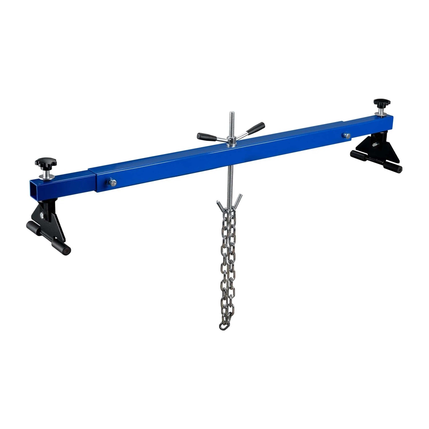 Wiltec Motorbrücke 300Kg Kotflügeltraverse 111-179X23Cm Motorheber Motorhalter