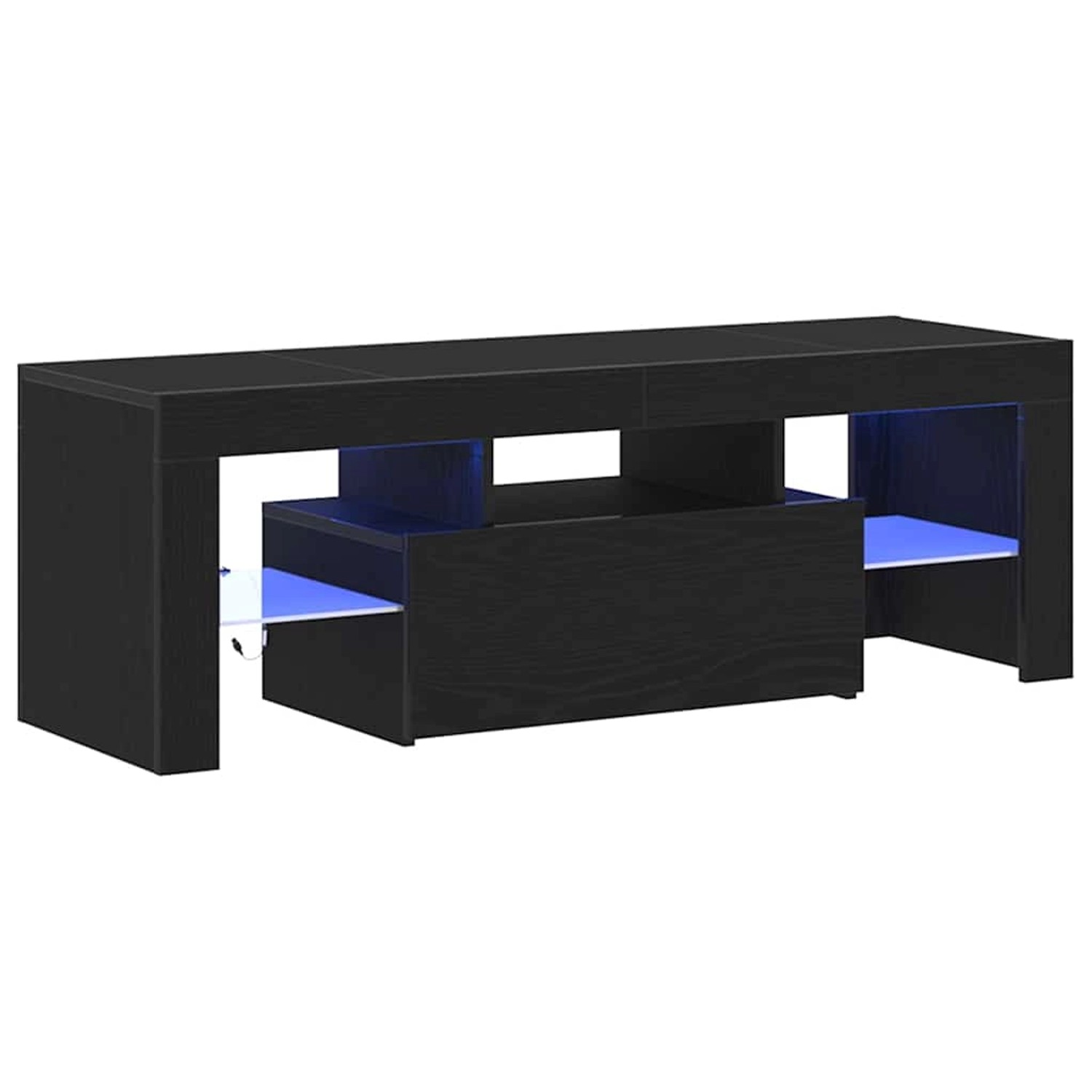 vidaXL TV-Schrank Schwarz 120 x 35 x 40 cm Holzwerkstoff 862552 günstig online kaufen