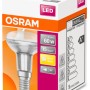 Osram LED Reflektorlampe E14, 4,3W, warmweiß, R50, 8,5x5cm. Energiesparend und langlebig.