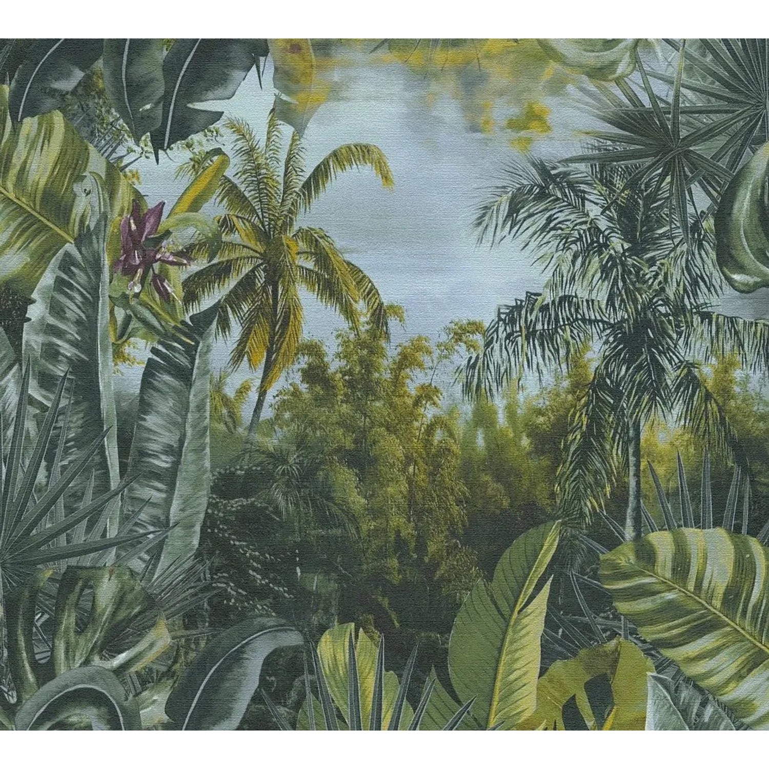 Tadessi Tapete Floral M1-No.1793 Vliestapete in Grün