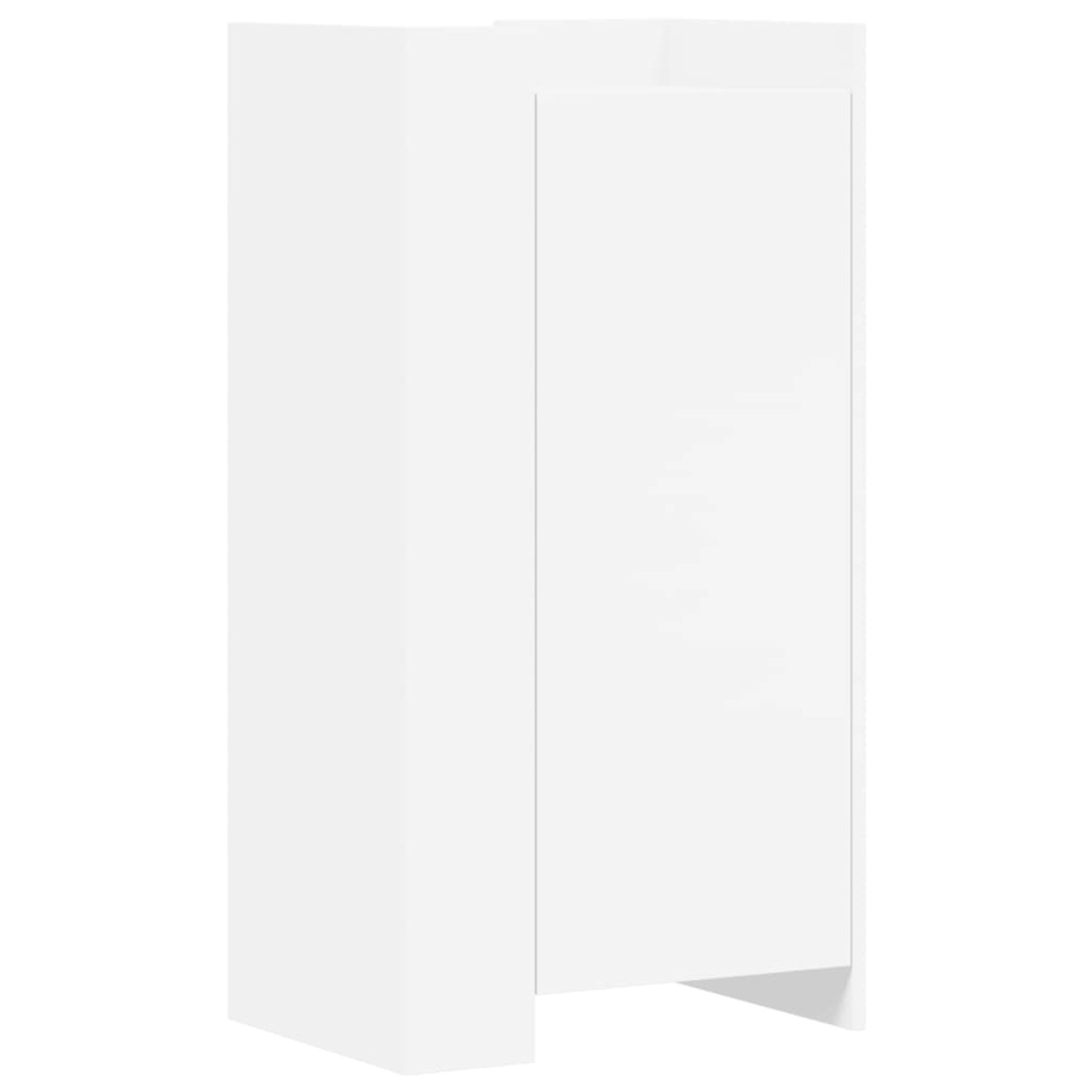 vidaXL Schuhschrank Weiß 52x37,5x100 cm Holzwerkstoff 848437 günstig online kaufen