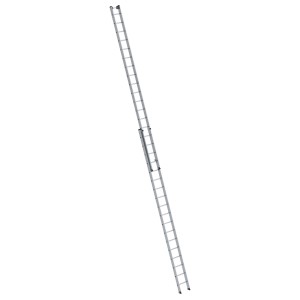 MUNK Aluminium-Schiebeleiter, 2-teilig, 2x18 Sprossen, für flexible Höheneinstellung im OBI Online-Shop.