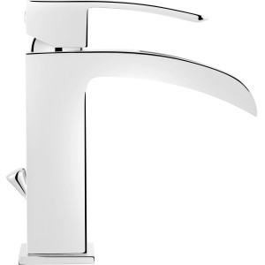 baliv Waschtischarmatur WT-361 Chrom mit Wasserfallauslauf für Waschbecken