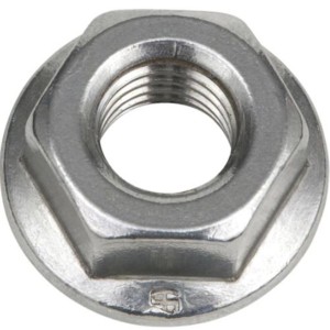 Gewindemutter M8 mit Sperrzahn, 20er Pack für Solaranlagen.