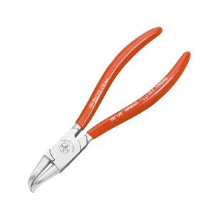 LUX Sprengringzange Comfort für Innenringe, gebogene Form, aus Chrom-Vanadium-Stahl.