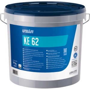 Eimer Uzin KE 62, faserverstärkter Spezialklebstoff für Vinyl- und Designböden.