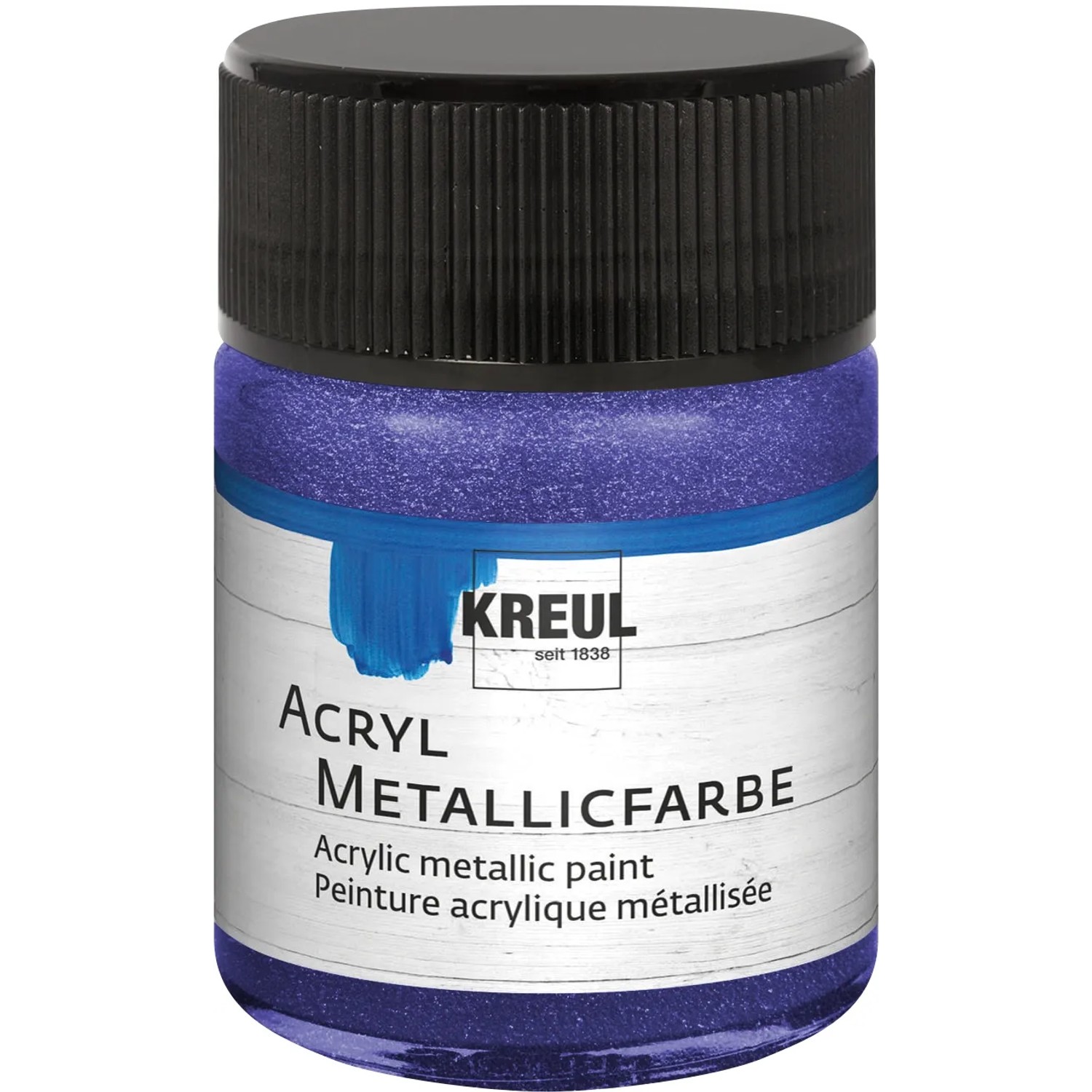 Kreul Acryl Farbe Metallic Violett 50 ml