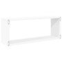 vidaXL Würfelregale 4 Stk Weiß 60x15x23 cm Holzwerkstoff 807134_7