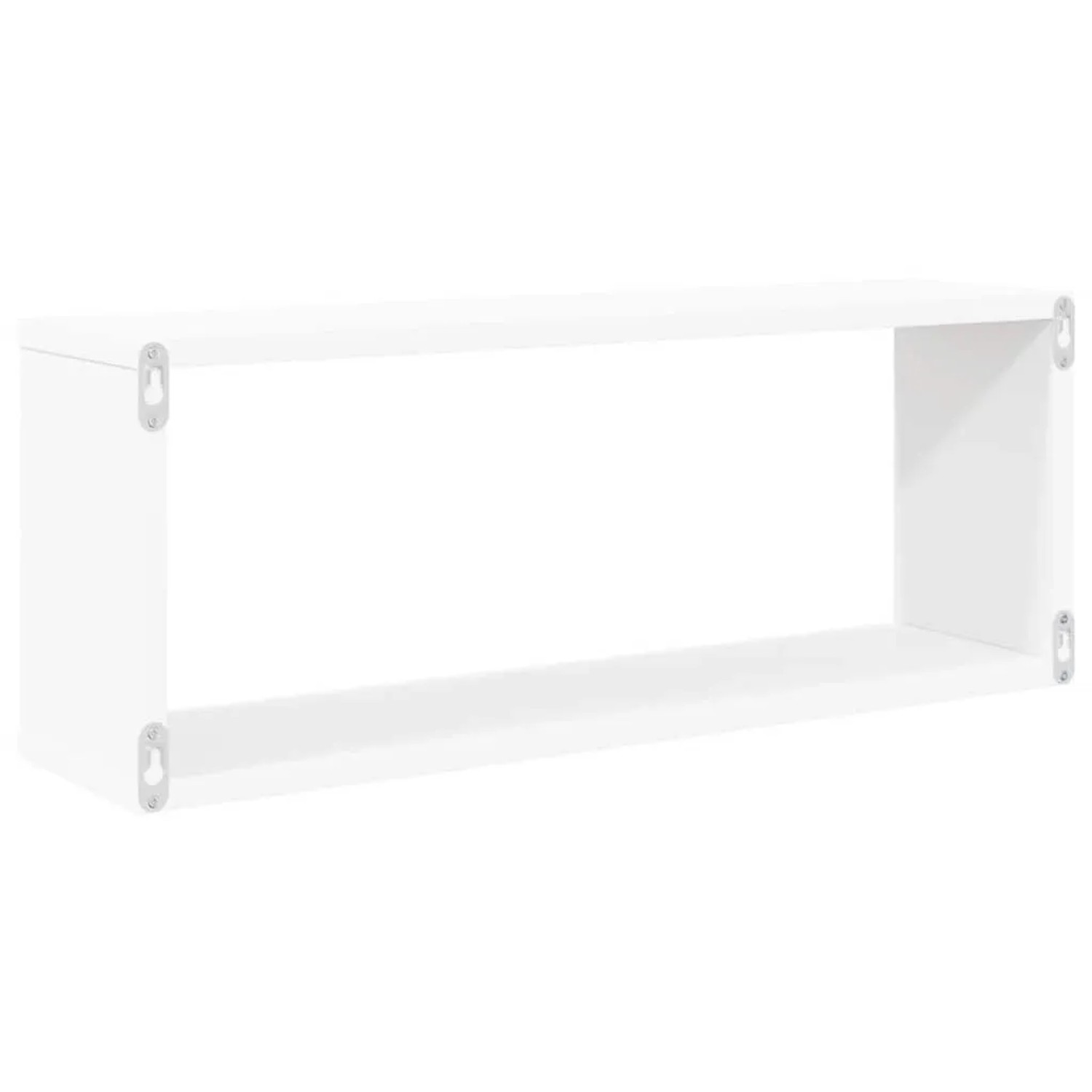 vidaXL Würfelregale 4 Stk Weiß 60x15x23 cm Holzwerkstoff 807134_7